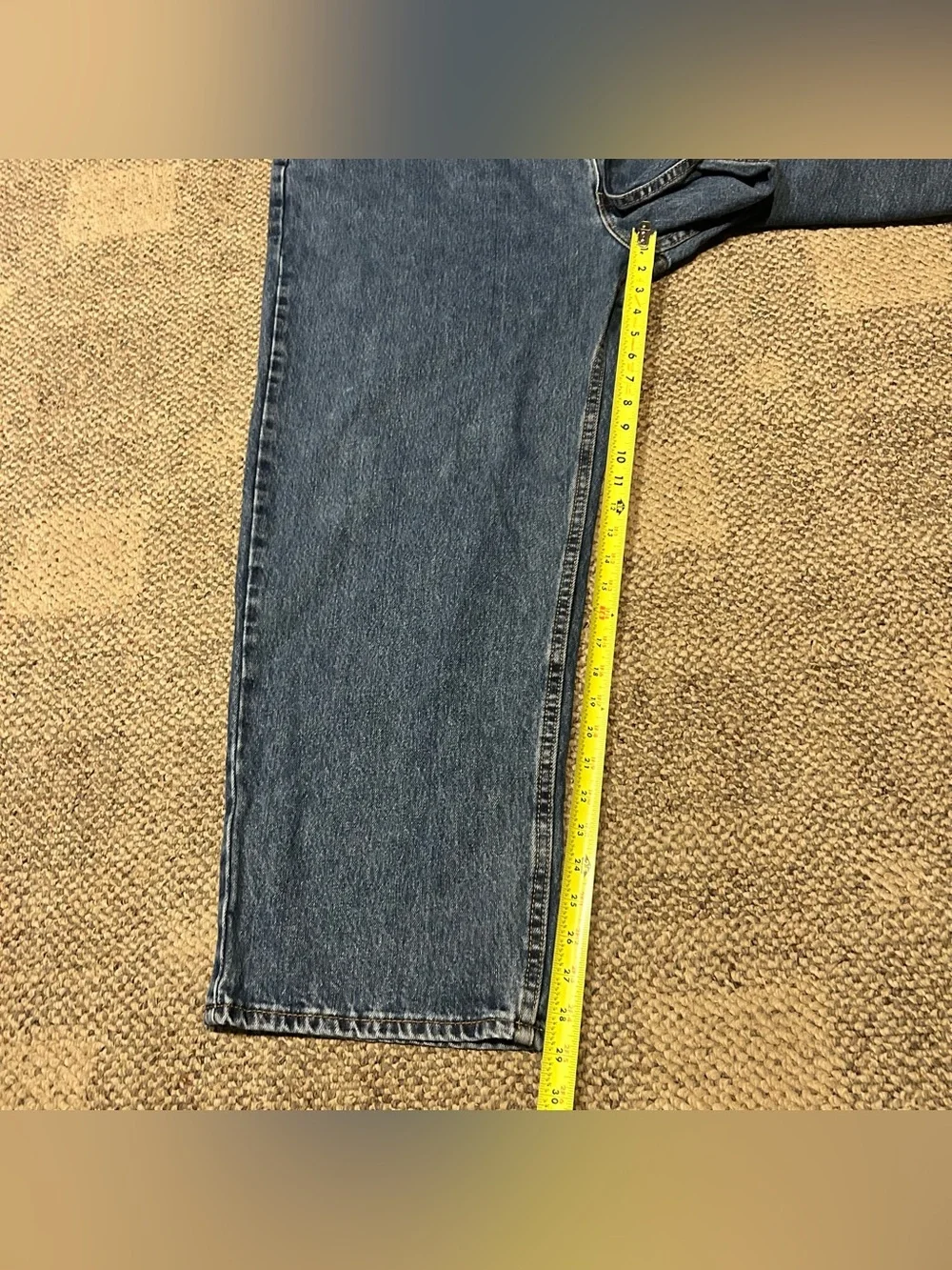 Levi's 550 Men's Blue Denim Jeans 50x29
